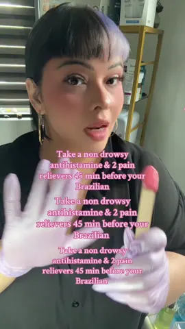 Take it. Take it. TAKE IT. No, not the wax strip—your antihistamine and pain relievers, babe. I don’t know who needs to hear this (besides all y’all still showing up raw dogging your wax appointment like it’s a medieval torture challenge), but if you take 1 non-drowsy antihistamine + 2 pain relievers about 45 minutes before your Brazilian—you’ll actually live to tell the tale without seeing stars. I’ve had clients who swore they were “just sensitive,” came back after trying this once and were like “wait… why didn’t anyone ever tell me this?” Because your last waxer was too busy upselling you a sugar scrub instead of sparing you actual pain, sweetheart. I’m not gatekeeping—this is your wax whisperer PSA. Less swelling, less pain, less drama. You’re welcome. #BrazilianWaxTips #EstheticianApproved #WaxTok #HotGirlPrep #WaxingHacks #BrattyBeautyTips #EstheticianLife #RhodeIslandWaxQueen #PainFreeWaxing #TrustYourWaxer #waxer 
