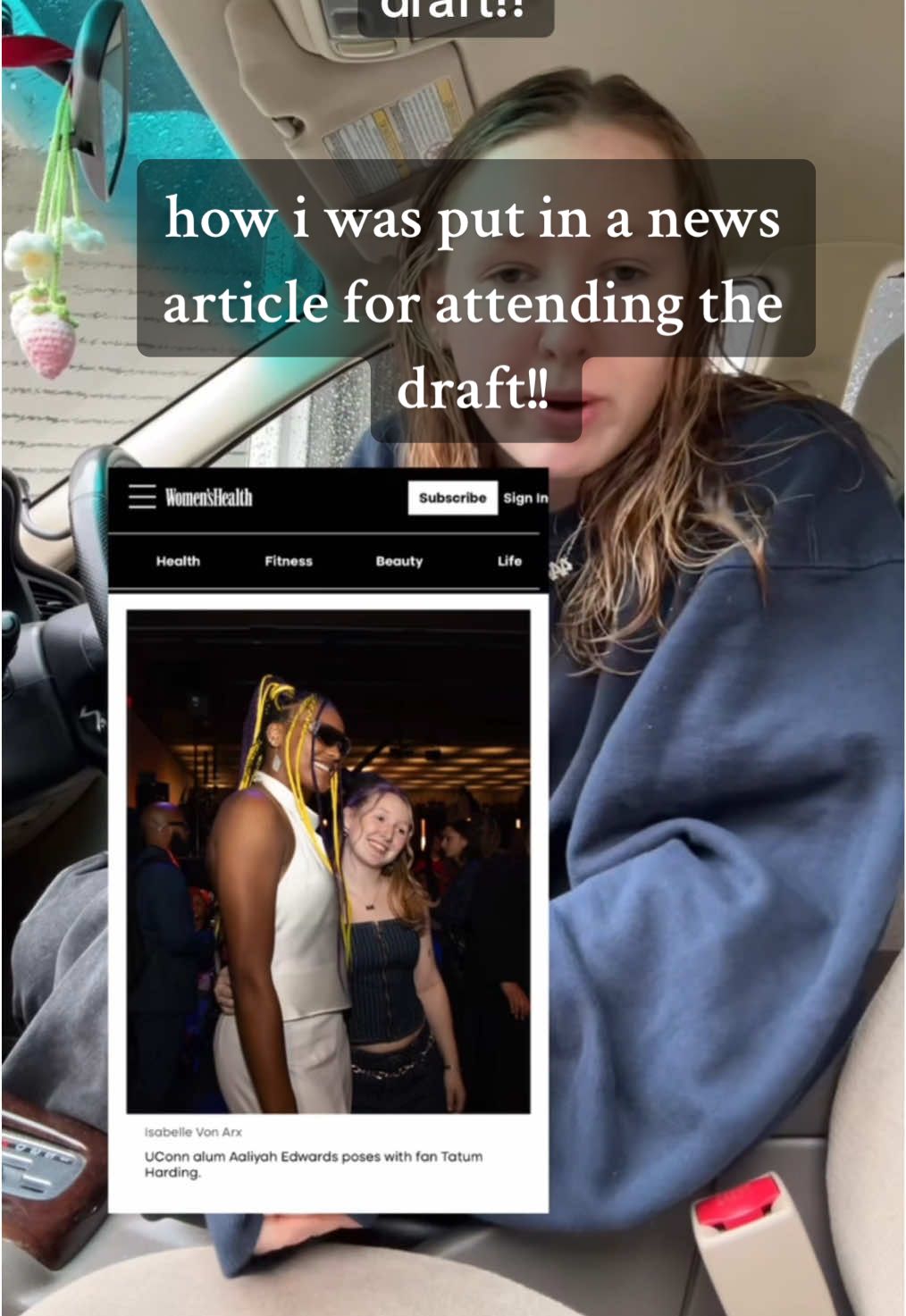 check out the article!! @Women's Health  #WNBA #wbb #draft #womenshealth #womenssports #sportsmedia #aaliyahedwards #wnbadraft #paigebueckers #nikamuhl #allishagray #womensbasketball #sportstiktok #fypシ 