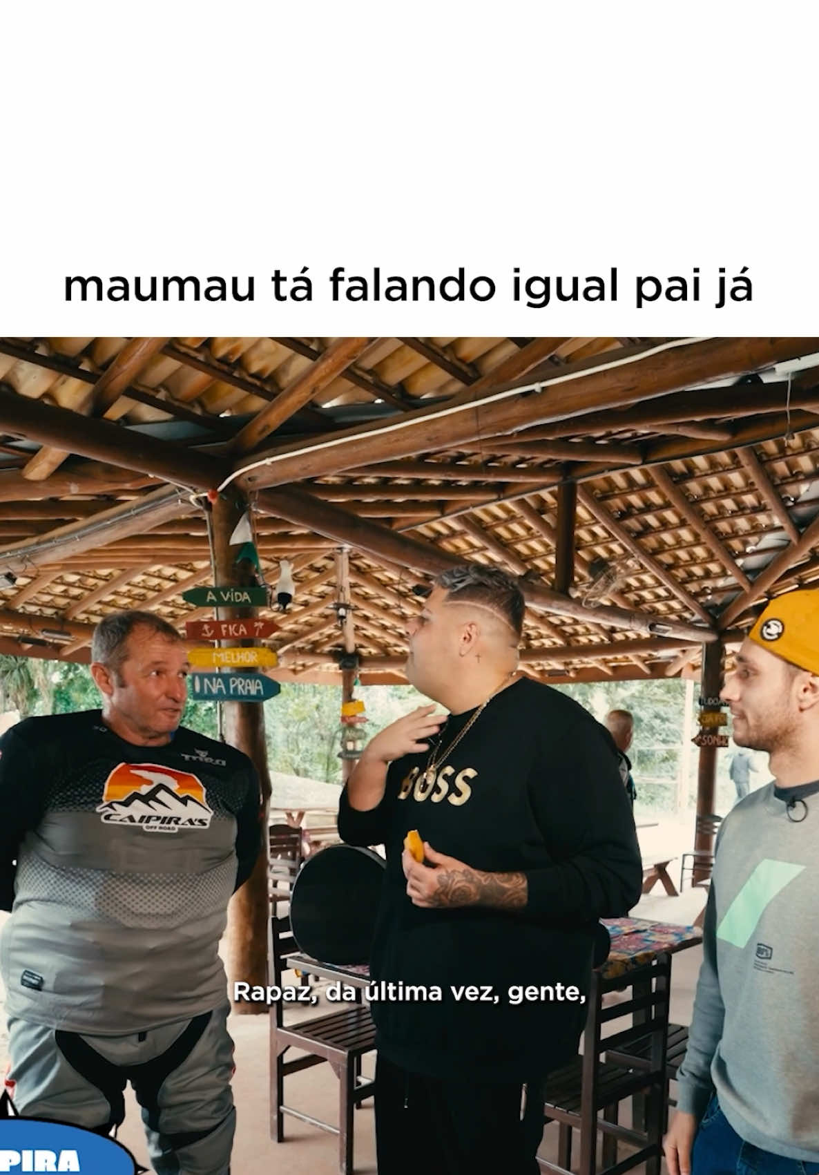 o maumau tá treinando pra ser pai até no jeito de falar #Podpah #Maumau 