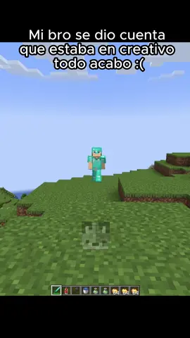 Se dio cuenta :( #minecraft #minecraftmemes