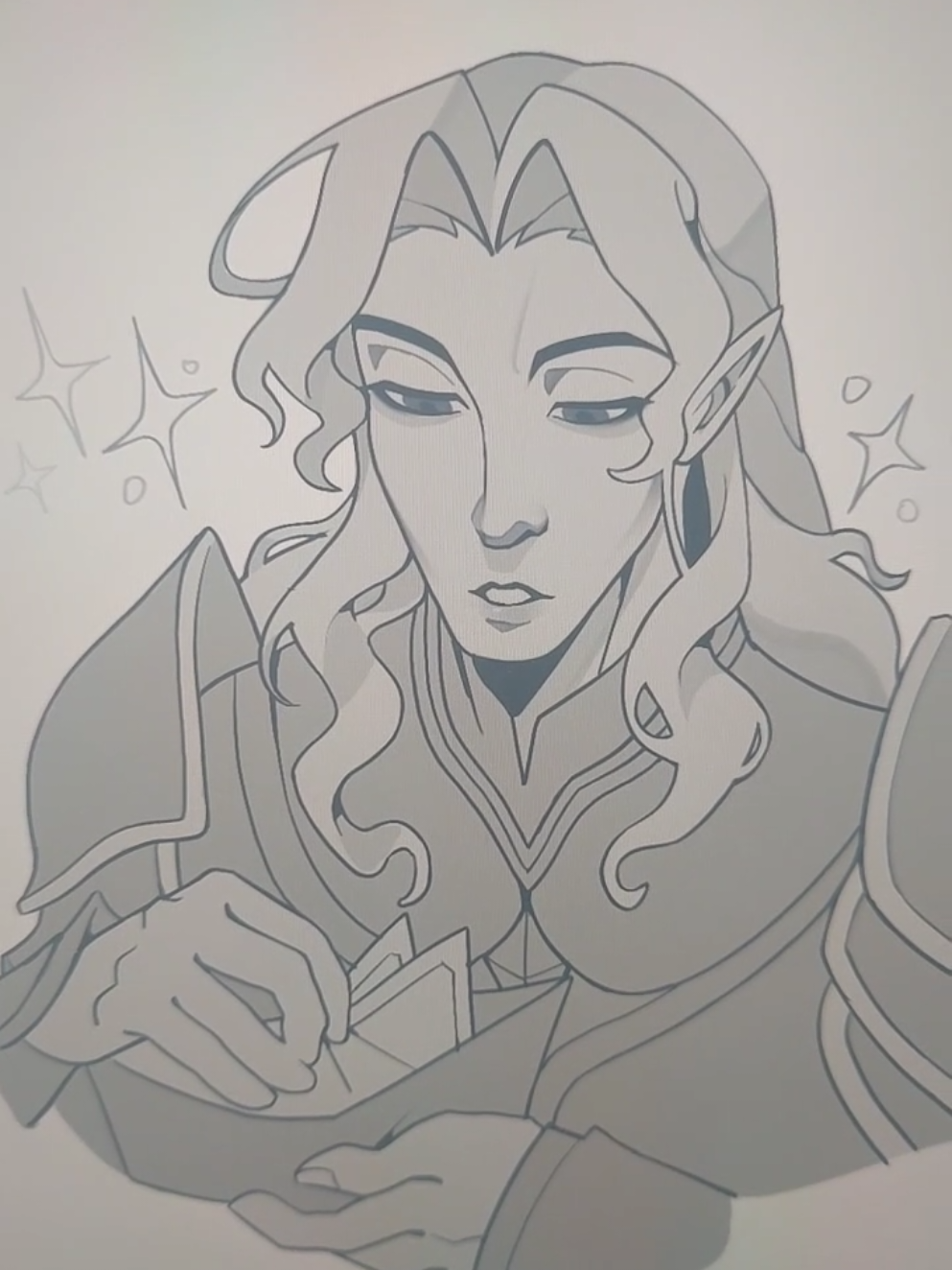 Bro is dazzling || #AFKJourney #EchoesofDissent #Indiris #Highpriestess #fyp #foryou #art 