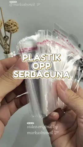 plastiknya kecil, tp bikin barang dagangan jd cakep #plastikopp #plastikperekat 