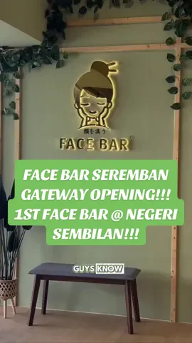 Our first outlet in Seremban Gateway, Negeri Sembilan! Come and check us out for our special opening promo treatments if you are here in Seremban!!! #facebar #treatment #beauty #skincare #seremban #negerisembilan 