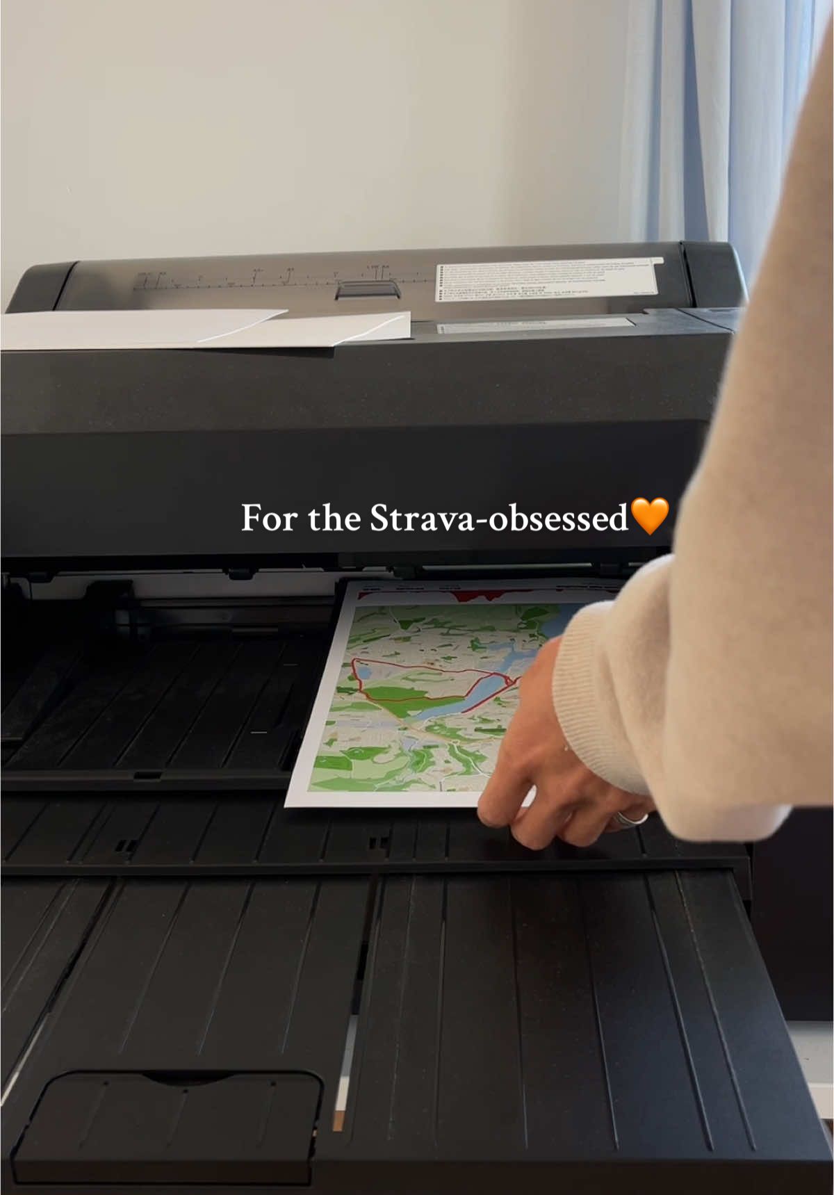 Your daily dose of asmr 😌 #routemap #giftideas #Running #marathon #halfmarathon #cycle #hike 