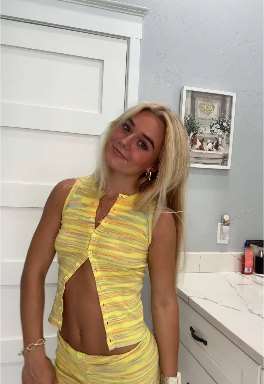 CUTEST set from @PEPPERMAYO #fyp #makeup #grwmmakeup #peppermayo #grwm @Saie @Rare Beauty @DUNE SUNCARE™ @elfcosmetics @Benefit Cosmetics 