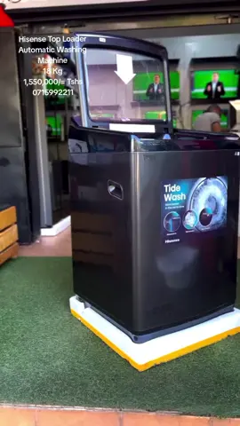 Hisense Top Loader Automatic Washing Machine🤩 ▪️Capacity: 18Kg ▪️Model:WT5T1825DT ▪️Titanium Silver ▪️Wifi ▪️1 Year Warranty Price 1,550,000/= Tshs 🚚 Free Home Delivery ▪️Mikoani tunatuma pia ☎️ 0715992211 #hisenseperfectmatch #toploadwashingmachine #washingmachine #automatic #appartments #airbnb #hospital #tiktokshop #onlineshopping  #creatorsearchinsights 