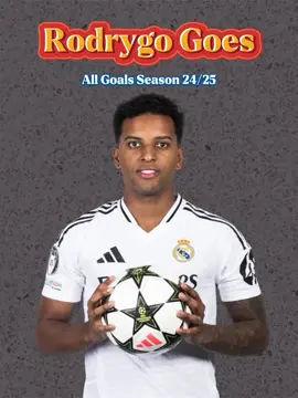 All Rodrygo goals season 24/25☠️ #footballtiktok #soccertiktok #rodrygo #fyp #realmadridfc #rodrygogoes #footballvideo 