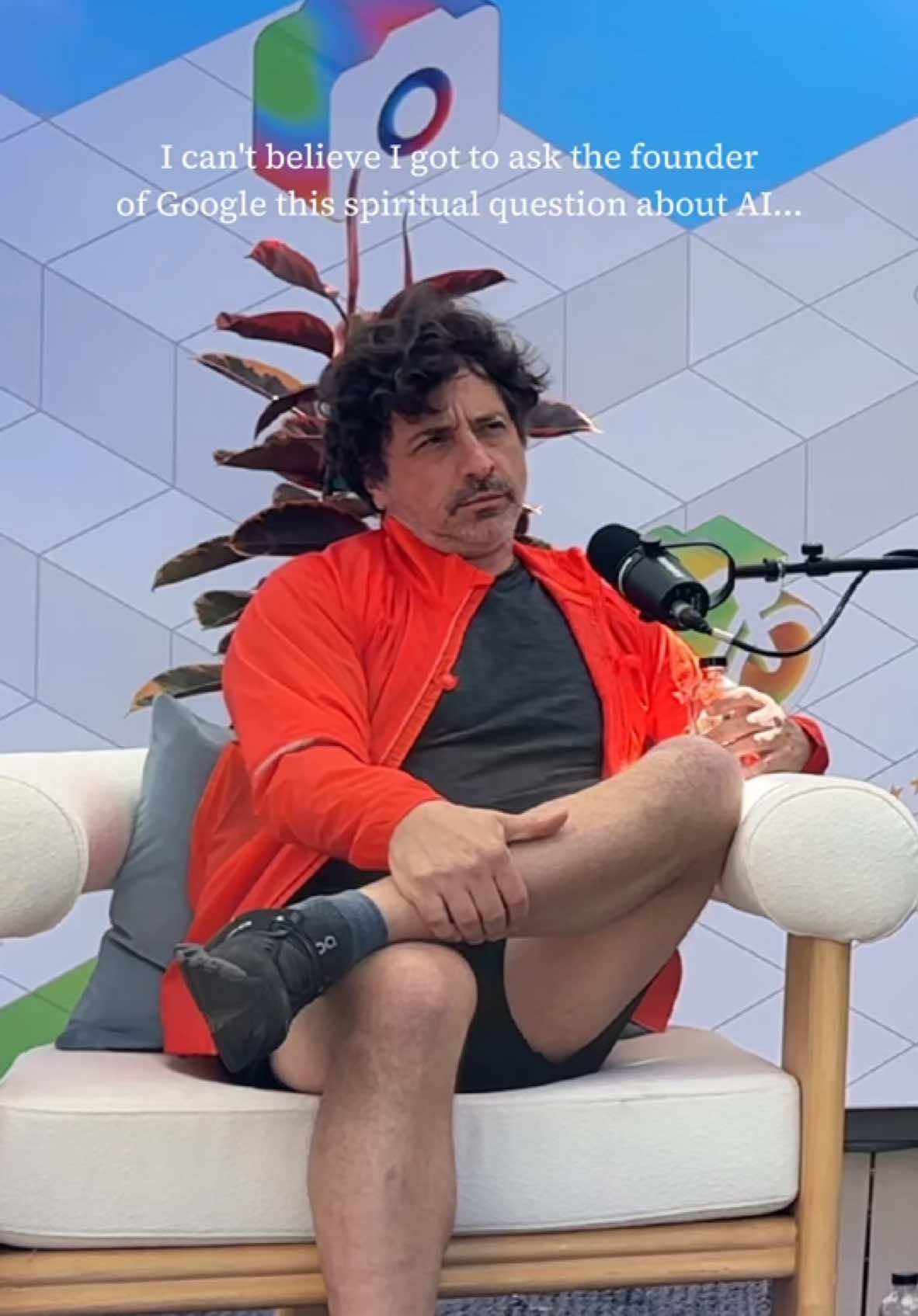 Sergey Brin (co-founder of Google) rarely does interviews. Some way, some how, I got him to sit down and chop it up with me about what a philosophical mind-trip all this AI stuff truly is. He drops more truth bombs in it than I ever could have predicted. Full video on YouTube now. Link in bio! #ai 