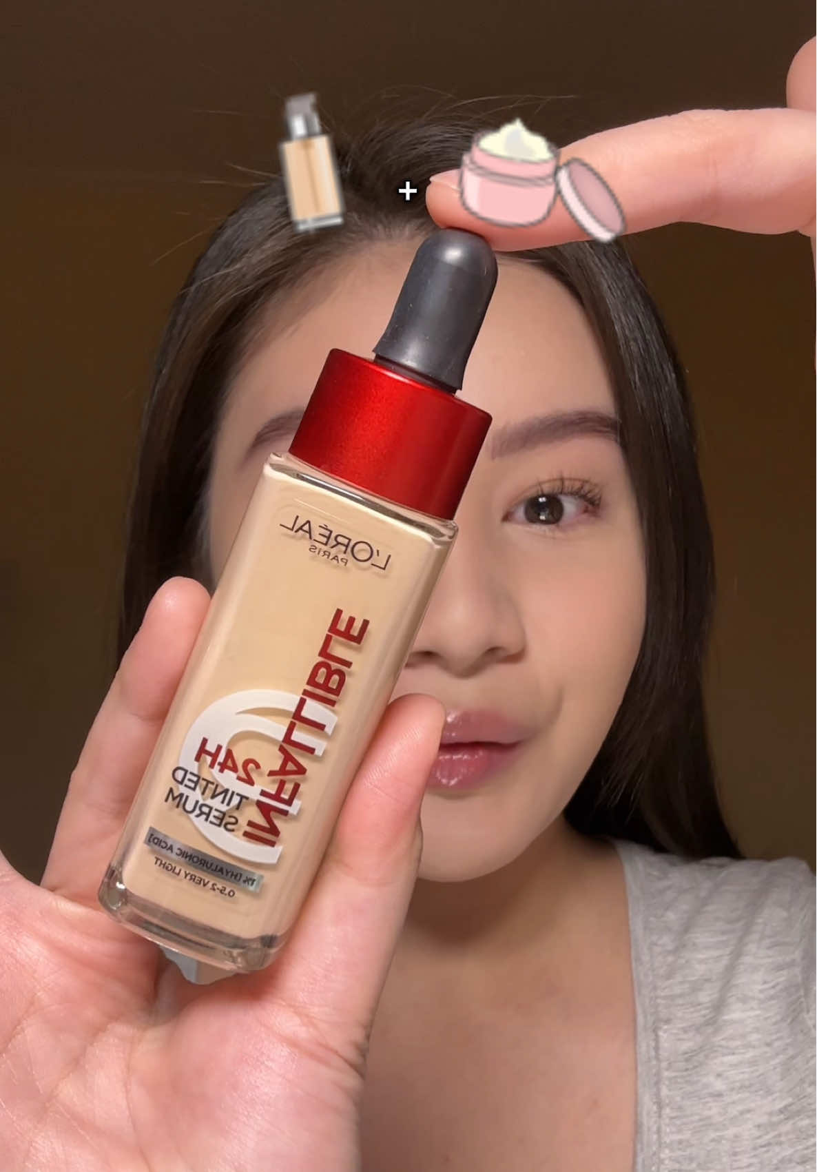 ✨ Glows like a serum, covers like a foundation? YES PLEASE. 😍 Lightweight, breathable, and it lasts 24 hours! The #LOrealParisTintedSerum just became my new skin BFF 💖 Hydration + coverage in one drop? Don’t walk.. RUN for it! 🏃🏻‍♀️ #LOrealPH #LOrealPartner #makeup #tintedserum #skincaremeetsmakeup #fyp 