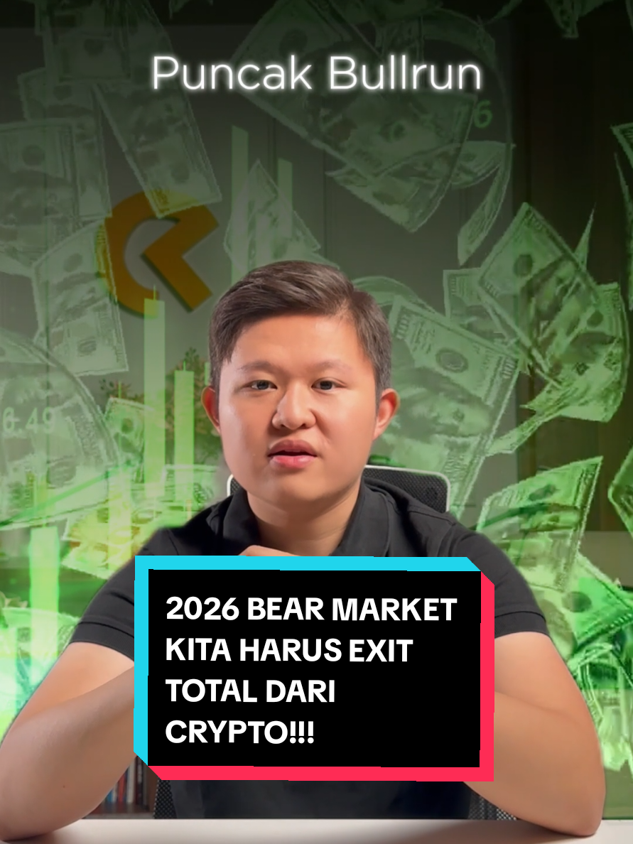 TIMOTHY RONALD BILANG 2026 BEAR MARKET DAN KITA HARUS EXIT TOTAL DARI CRYPTO !!! BUAT KALIAN YANG MAU DISPILL STRATEGI SAYA UNTUK PANEN BESAR DI BEAR MARKET KOMEN “MAU” DI VIDEO INI DAN GW AKAN DMKAN CARANYA 🔥🔥 . . . #hamsterkombat #altseason #cryptocurrency #rwa #crypto #foryoupage #fyp #bitcoin #bitcoinetf #belajarinvestasi #investasicrypto #blockchain #timothyronald #akademicrypto #bitcoinhalving #halving #airdrop #ethena #pemulung #airdrops #airdropcrypto #hyperliquid #hyper #hype 