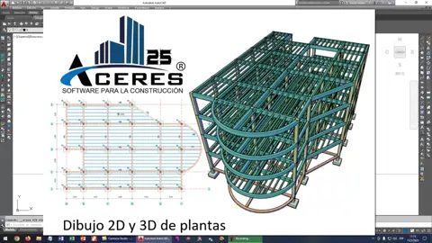Software ACERES 25 Dibujo plantas de cimentación 2D y 3D #asiscad #acero #aceres #acf #hierro #volúmenes #planilla #civil3d #autocad #ingeniería #arquitectura #ingenierocivil #ingeniero #arquitecto #construcción #planos #estrucura #edificio #maqueta #bim #etabs #revit #sap #hormigón #concreto #perfiles