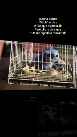 Stich se escapa pensando que es malo y regresa al refugio de perros donde Lilo lo adopta.☹️ #liloandstitch #liloystich #lilo #stitch #movie #pelicula #scene #loveyou #ohana #famila #ohanasignificafamilia 