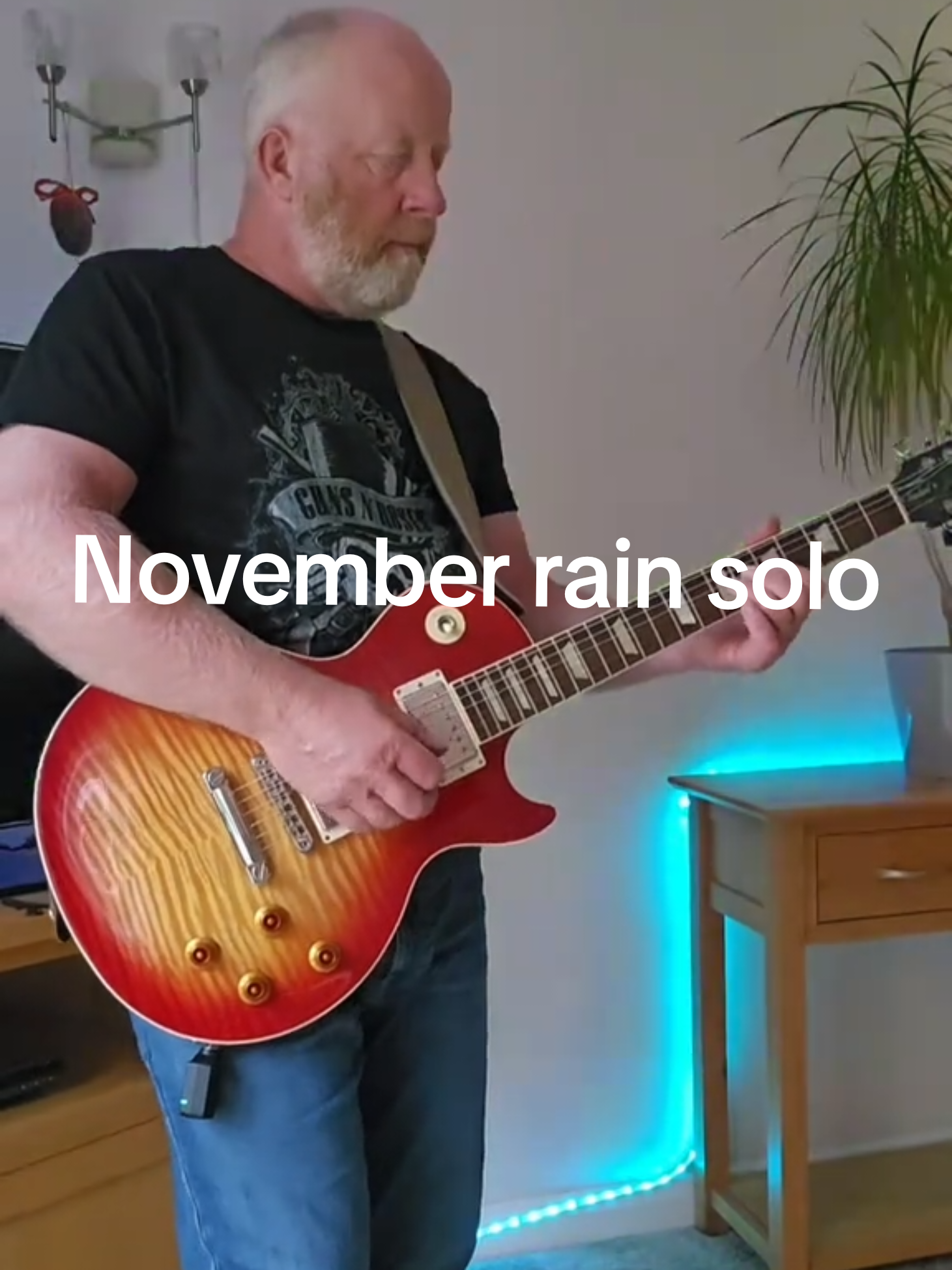 November rain guitar solo Guns N Roses #Slash #guitartok #guitar #lespaul #bossgt100 