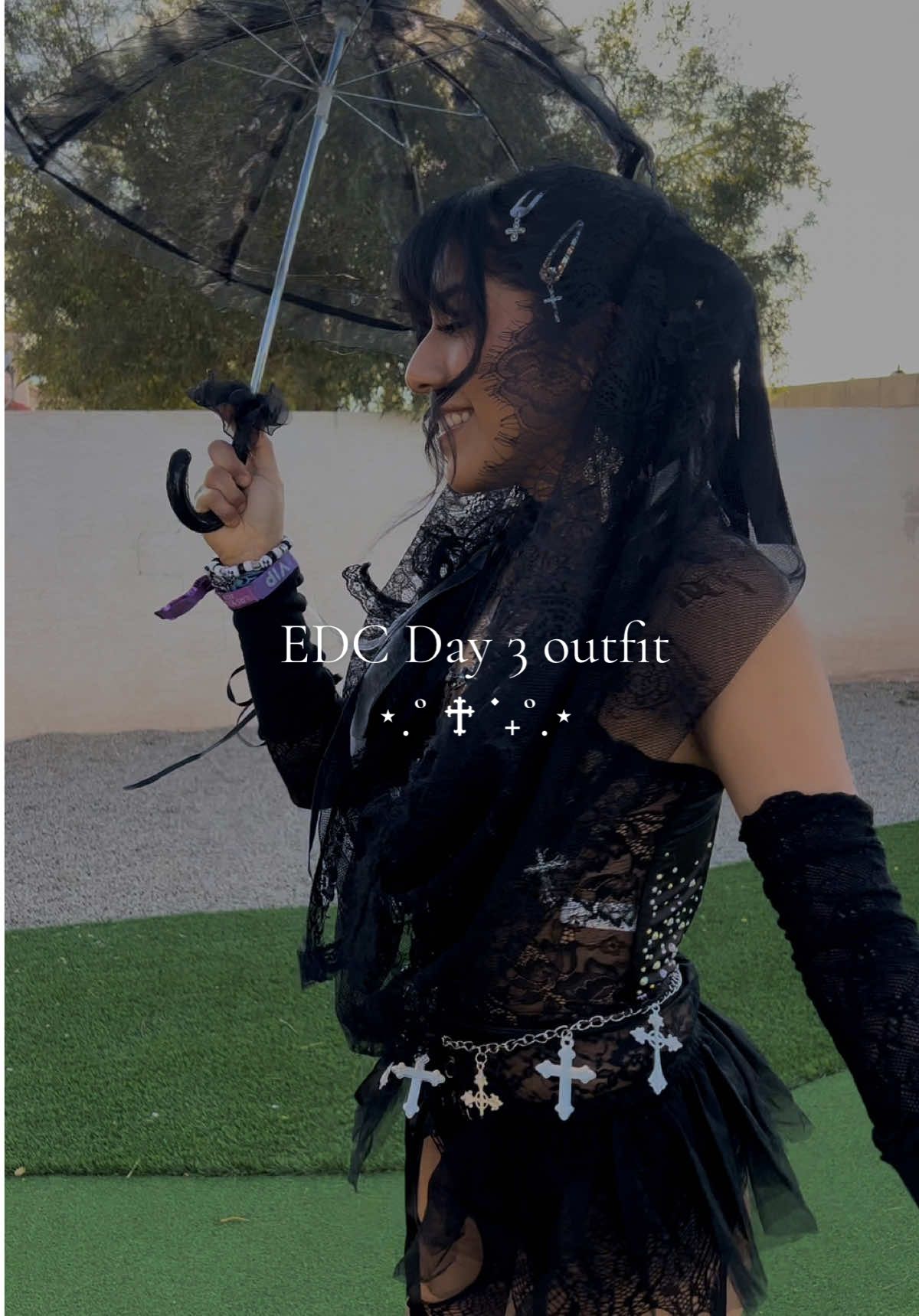 In case you missed it 🖤⛓️ #edcoutfit #edclv #edcoutfit #raveoutfit #festivalfashion #edmtiktok #ravetok #fyp #edclasvegas 