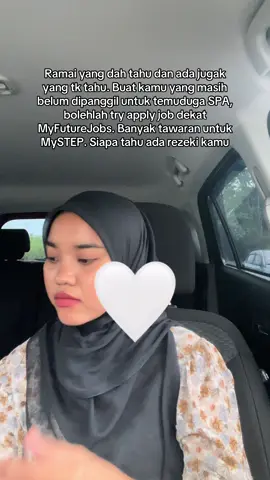 Yang belum dapat apa2 tawaran, jangan pernah berhenti mohon kerja. InsyaAllah ada rezeki kamu🤍