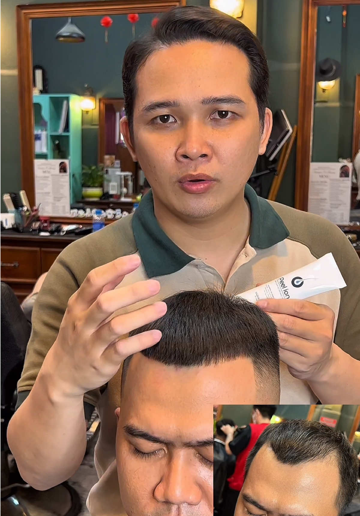 Lăn kích mọc tóc hairborn giúp giữ nan tóc chắn khoẻ hạn chế rụng, tóc mọc nhanh hơn #hairborn #kichmoctoc #ngannguarungtoc #lankichmoctoc #hoidau 