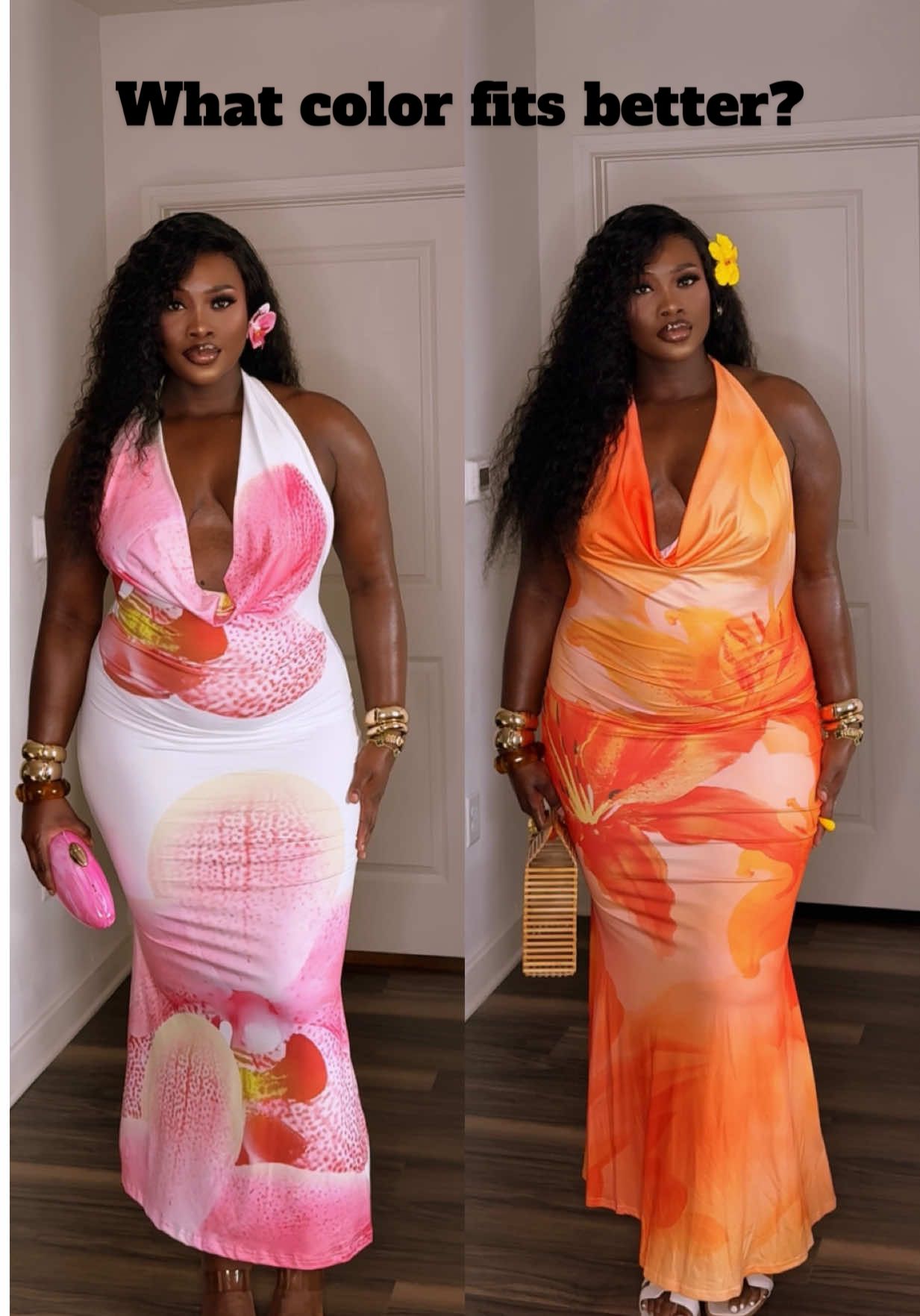 Tropical Chic Outfit Inspirations #tropicalfashion #fashiontutorials #summervibes #ootdinspo #styleinspo  #creatorsearchinsights 
