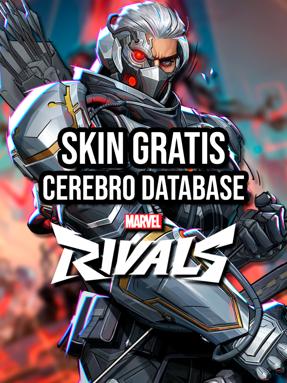 Skin gratis para Hawkeye - Flecha Binaria 🏹 Cerebro Database 2 #MarvelRivals #MarvelRivalsPartner #hellfiregala #skingratis #free #Gratis #Hawkeye 