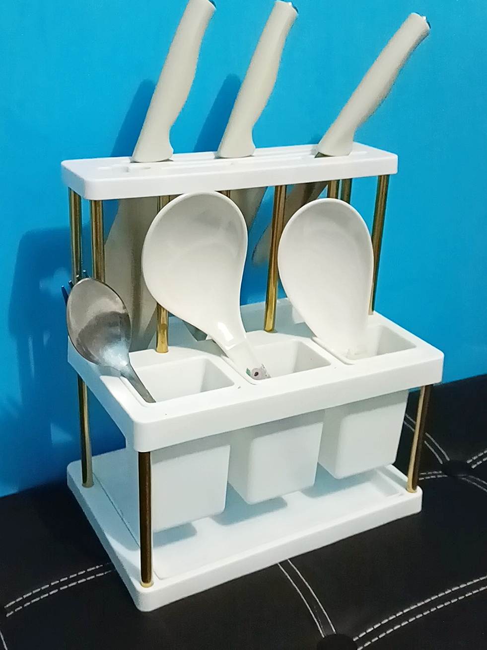 Kitchen Rack Cutlery Chopstick Drainer Holder#cutlerydrainerholder #cutleryholder #tiktokmademebuyit #TikTokShop #fyp 