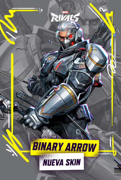 NUEVA SKIN y totalmente GRATIS para HawkEye #HawkEye #NewSkin #NuevaSkin #MarvelRivals #Krakoa  #HellfireGala #MarvelRivalsPartner #MarvelRivalsLatino #MarvelRivalsEspañol
