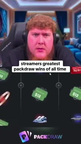 streamers greatest packdraw wins of all time #foss #packdraw #kickstreaming 