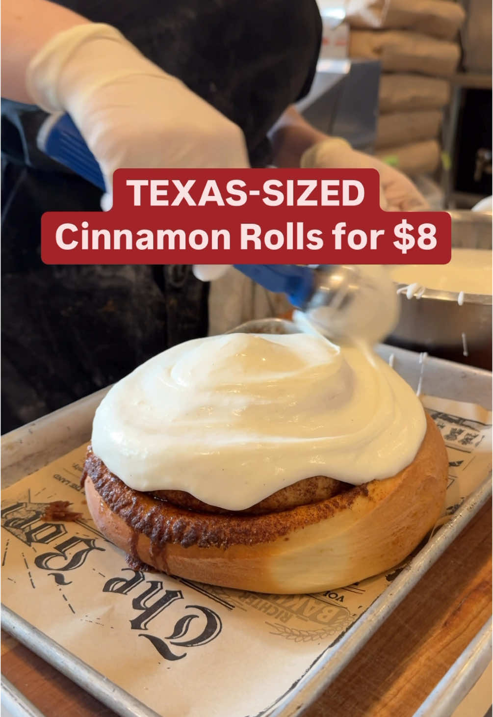 TEXAS-SIZED Cinnamon Rolls for $8 The best cinnamon rolls you’ll ever try are in Texas at @richterboerne Bakhaus, and they’re only $8! These rolls HUGE and are made daily. Think creamy cinnamon swirls topped with giant scoops of the creamiest vanilla bean icing you’ll ever taste. Made fresh daily, they sell out FAST, so get there early to grab one! Definitely the best cinnamon roll we’ve ever tasted.  -big enough to share with 3-4 people  -Limit 3 per customer  📍Richter Bakhaus - 153 S Main St, Boerne, TX (2 hours from Austin) This bakery is Texas Bucket List worthy. Save, share and tag a sweet friend! . . . . . #texastodo #texastravel #txhillcountry #boerne #texas #boernetx #cinnamoroll #cinnamonrolls #sanantonio #sanantoniotx things to do in  texas, best food in texas, where to eat in texas, Texas Hill Country, best restaurants in texas, san antonio food, hidden gems in texas