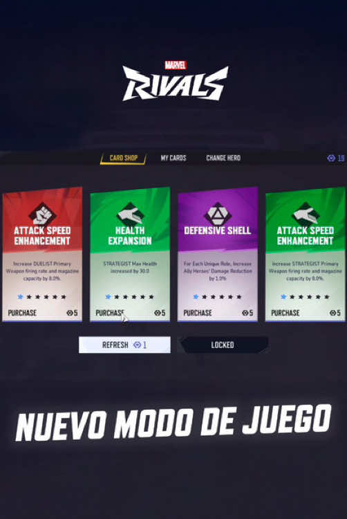 Nuevo modo de juego el TFT de Marvel Rivals o Auto Chess lo que te guste más 🥵 #TFT #AutoChess #NuevaModalidadMarvelRivals #MarvelRivals #Krakoa  #HellfireGala #MarvelRivalsPartner #MarvelRivalsLatino #MarvelRivalsEspañol