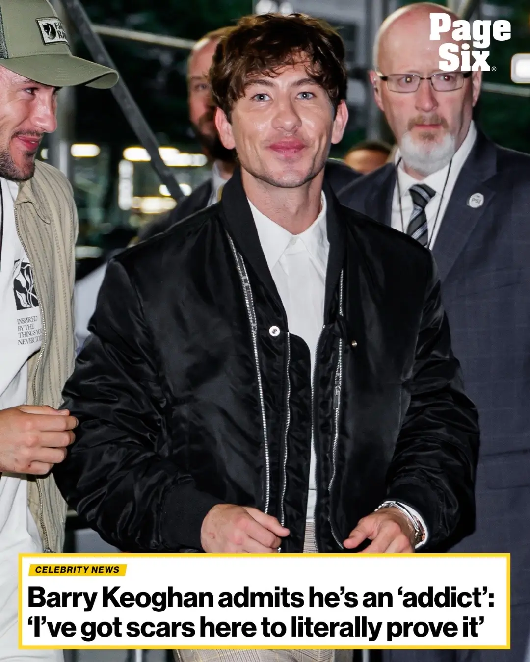 Barry Keoghan revealed that he struggles with addiction. The “Saltburn” actor admitted to being an addict while reflecting on his parents’ deadly substance abuse in a recent interview. 📸: GC Images; WireImage