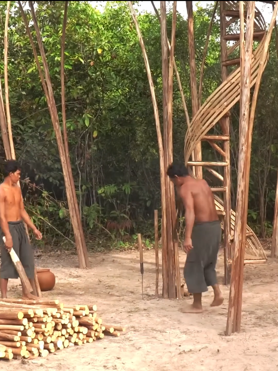 2025 Building Bamboo Living House With Swimming Pools