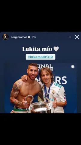 I want to go back to the days when you were.... #لوكا #راموس #madrid 