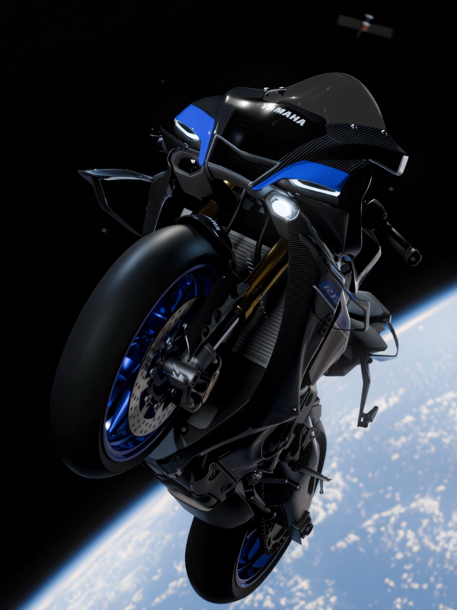 YAMAHA R1M 2025🪐🇯🇵 . . Big shootout to @alkioproduction 📸🐐 . . #yamaha #literbike #bikefyp #carbonfiber #superbike #r1m #motovibes #space #spaceship 