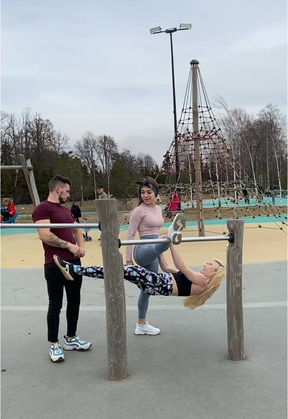 Crazy girl 😎#Fitness #workout #prank #sport #sports #motivation 