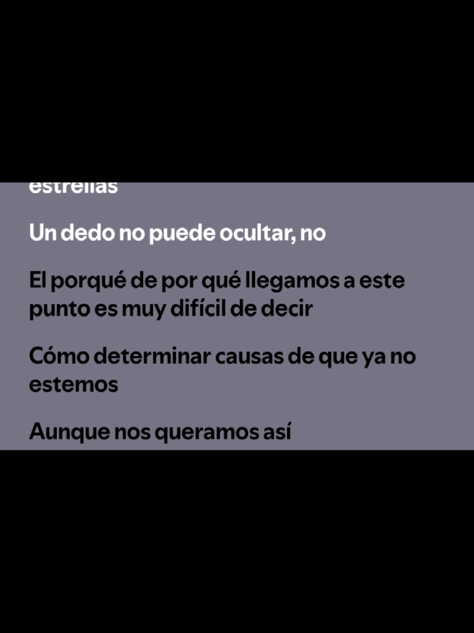 Pudo haber sido por mí , pudo haber sido por tí, pudo haber sido cualquier cosa, pudo haber sido incluso el aleteo de una mariposa, el hecho es que NOS PERDIMOS PARA SIEMPRE 💔 #canserbero #desamor #olvido 