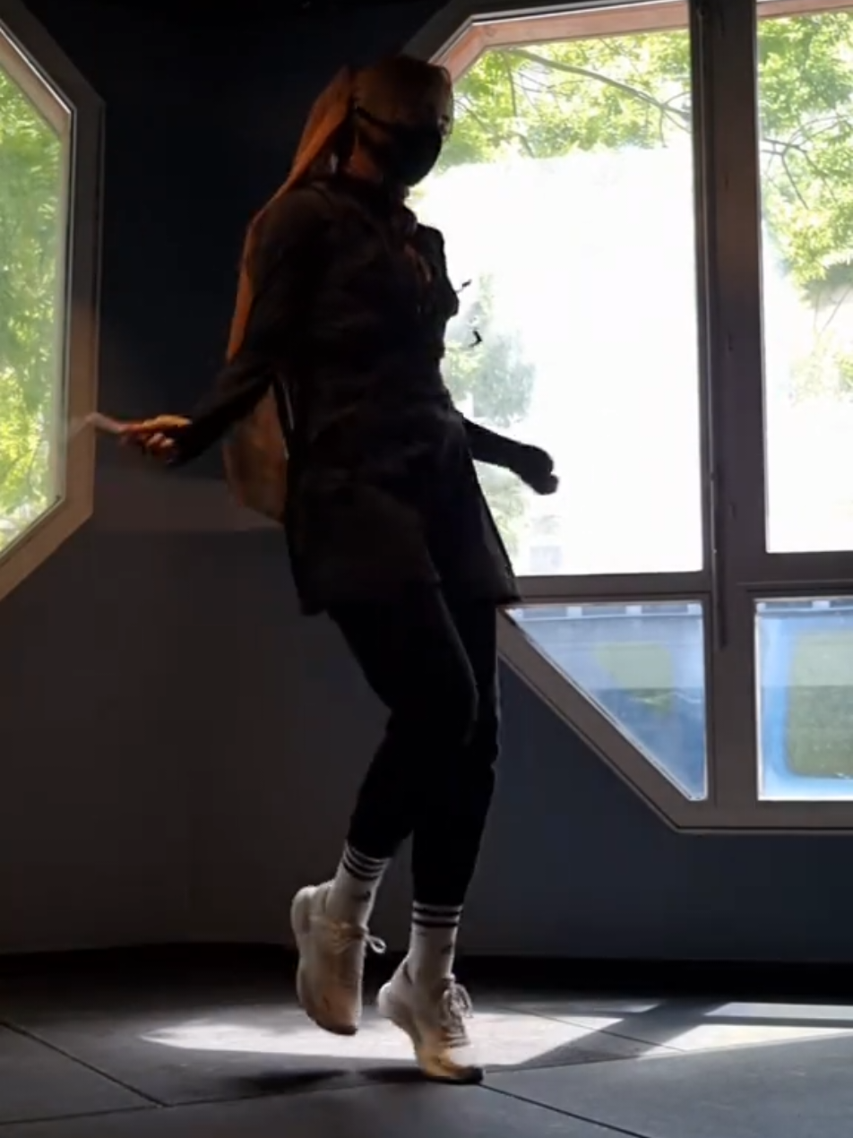 🥷🧡  . . #jumprope #ropeskipping #rope #fit #GymTok #motivation #hijabigirl #girlsgirls #girlsgirlsgirls 