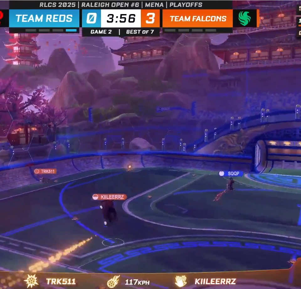 هدف اسطوري من trk511 .                                               اللقطه من ggs في برنامج X #فالكونز🦅💚 #trk511 #ترك511 #kiileerrz #rw9 #كيلرز #روص #rocketleague #روكت_ليق_العرب #روكت_ليق #foryou #explore 