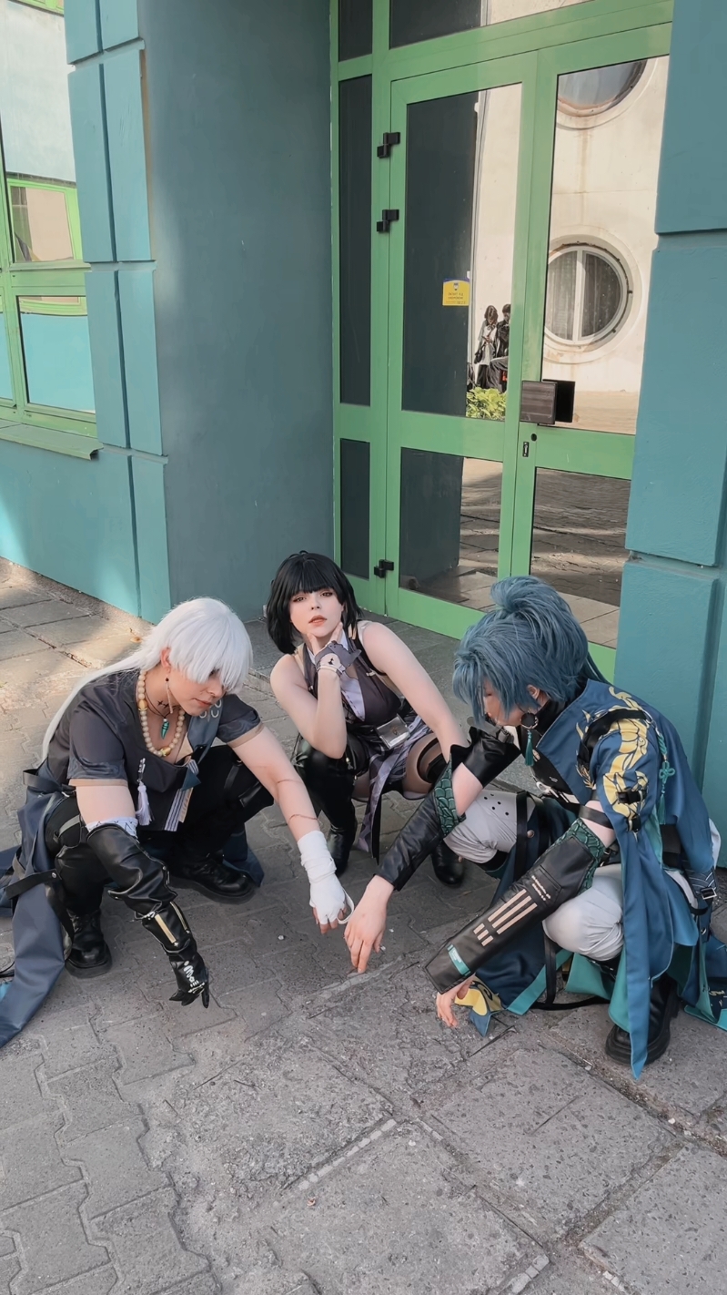 🤟🤟🤟 @немако @Arsentiy_Yatsenyk #wuwa #wutheringwaves #rover #jiyan #geshulin ##cosplay 