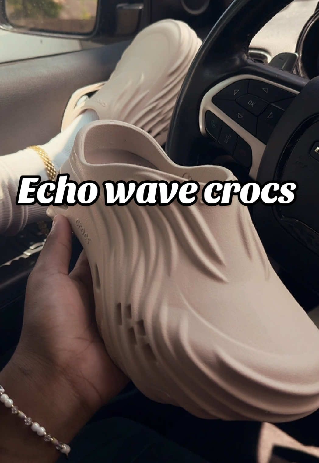 These are 🔥🔥🔥🔥.  Make sure you size down one 🤎  @Crocs #crocs #crocsechowave #echowavecrocs #shoes #fashion #riktokshopfinds 