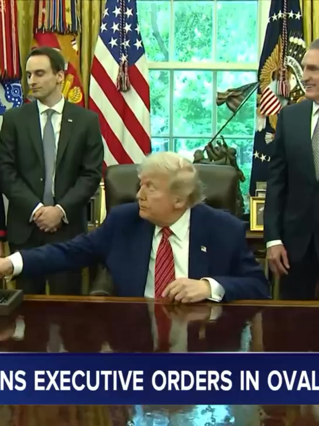 Pres. Trump signed four executive orders related to nuclear energy on Friday. One aims to speed up reactor testing at the Department of Energy's national laboratories and another would clear the 