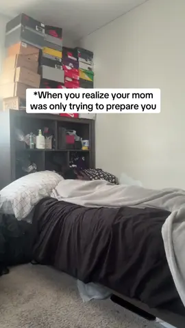 #pov When your mom was only trying to prepare you to be on your own..