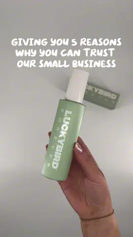 5 reasons why you can TRUST us 🫧 As a growing business we believe it’s so important to be transparent about our ingredients & values ⭐️ #hairgrowth #naturalproducts #aloevera #scalpcare #SmallBusiness 