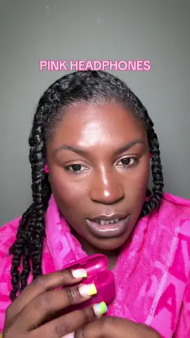 These headphones have all of the features without the bulkiness!! #jlab #jlabheadphones #jlabearbuds #miniheadphones #pinkheadphones 