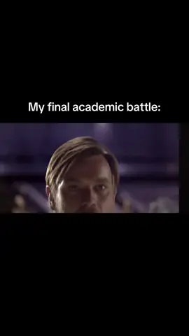 (obiwan beats grievous) #starwars #academicweapon #finals #finalexams 