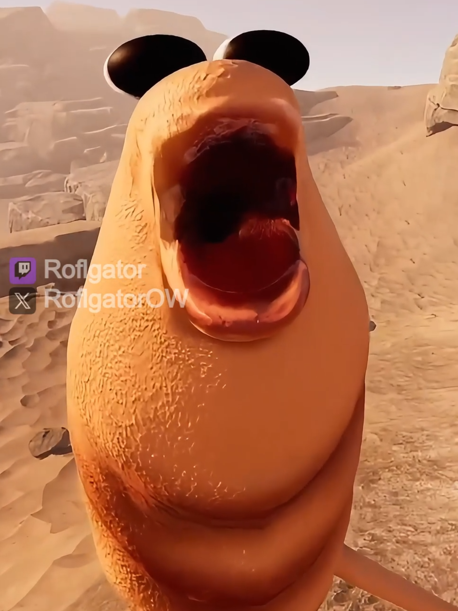 This is the last one in the desert, Marcus went to New Orleans I guess #roflgator #vrchat #vrchatmemes #funny #marcus