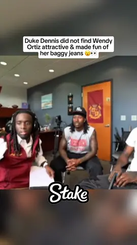 Duke Dennis did not find Wendy Ortiz attractive & made fun of  her baggy jeans 😮👀 #kaicenat #dukedennis #wendyortiz #fyp #viral #streameruniversity 