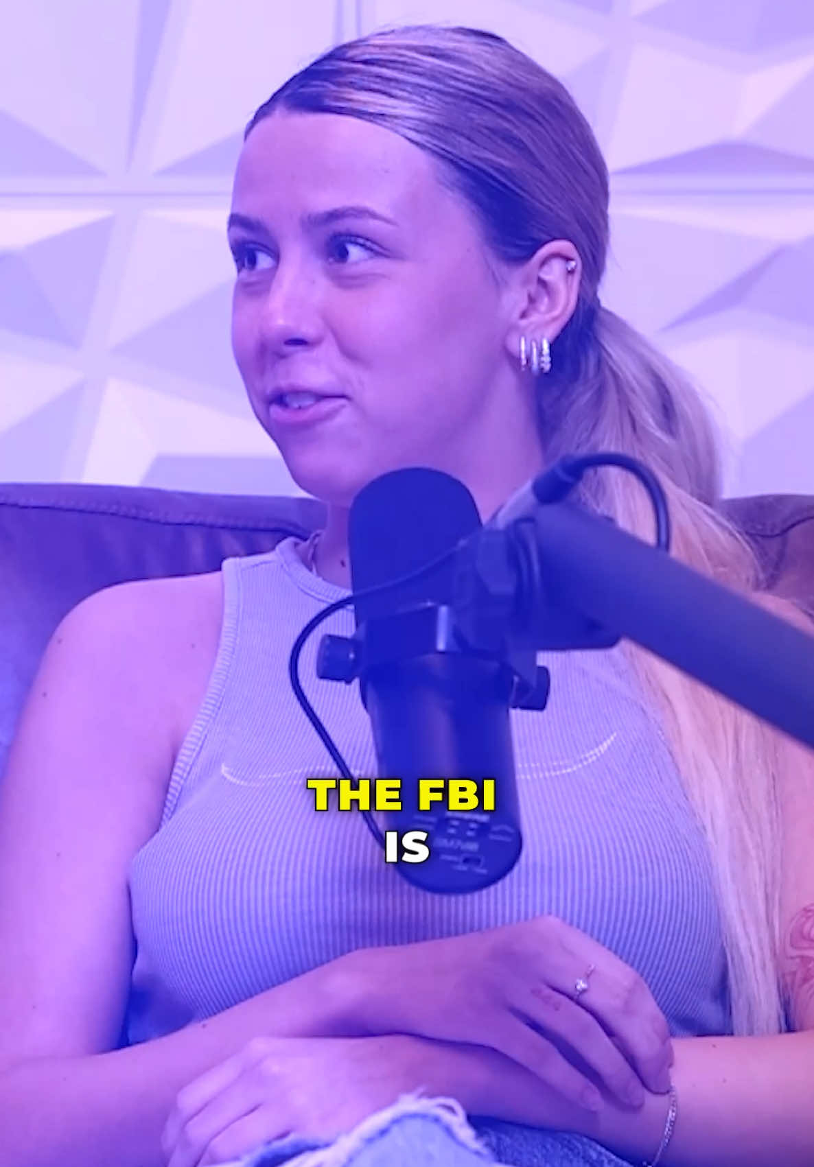 Granny met the FBI 🚨 🚔 @Hay_welch @Chelsea Bradford 