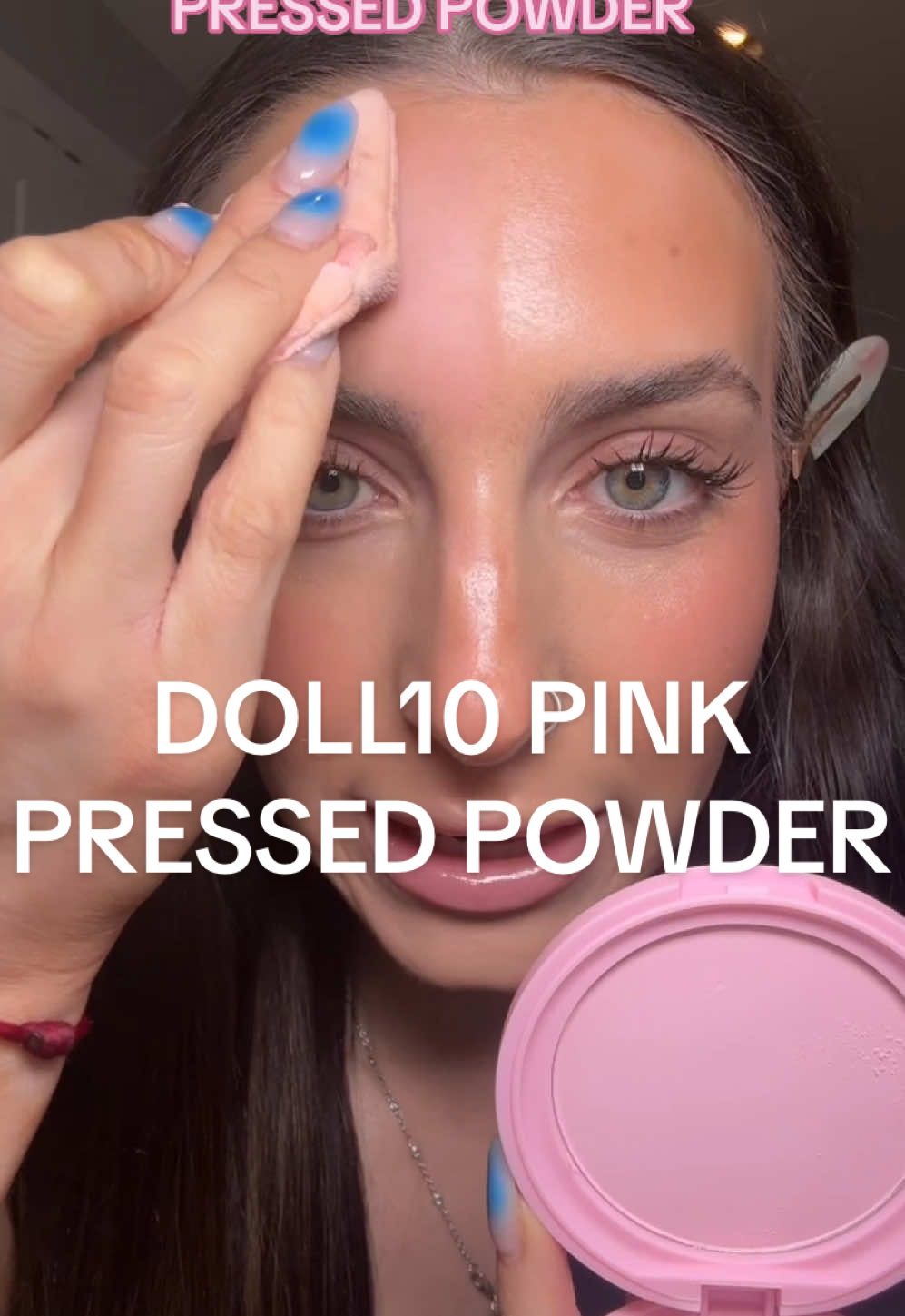 a pressed version of the best selling pink loose powder is here + in an insane bundle deal!!💞 Doll10 Pink DollSkin Pressed Powder 💞 $74 value for $38! ✨ full size NEW pink pressed powder (talc free, so blurring and brightening) ✨ dual ended brush ✨ powder puff You have first dibs on this brand new launch- it’s gonna go quick!! @Doll 10 Beauty  #doll10beauty #doll10pinkpowder #doll10powder #pinkpowder #talcfree #talcfreemakeup #pressedpowder #pinkpressedpowder #doll10partner #ttsbeautybesties #tiktokshopnewarrivals #tiktokshopmemorialday #tiktokshopcreatorpicks #beautydeals #settingpowder 