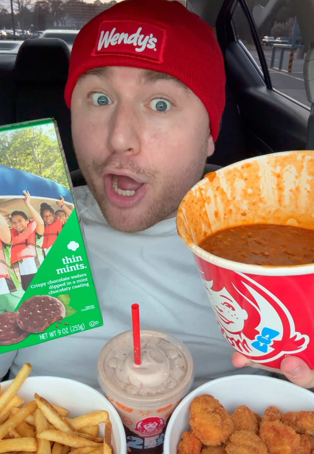 Wendy’s in the car 😩 #fypシ゚ #asmr #mukbang #asmrmukbang #mukbangeatingshow #eatingshow #foodtiktok #eating #wendys #eatingasmr #Foodie #fyp 