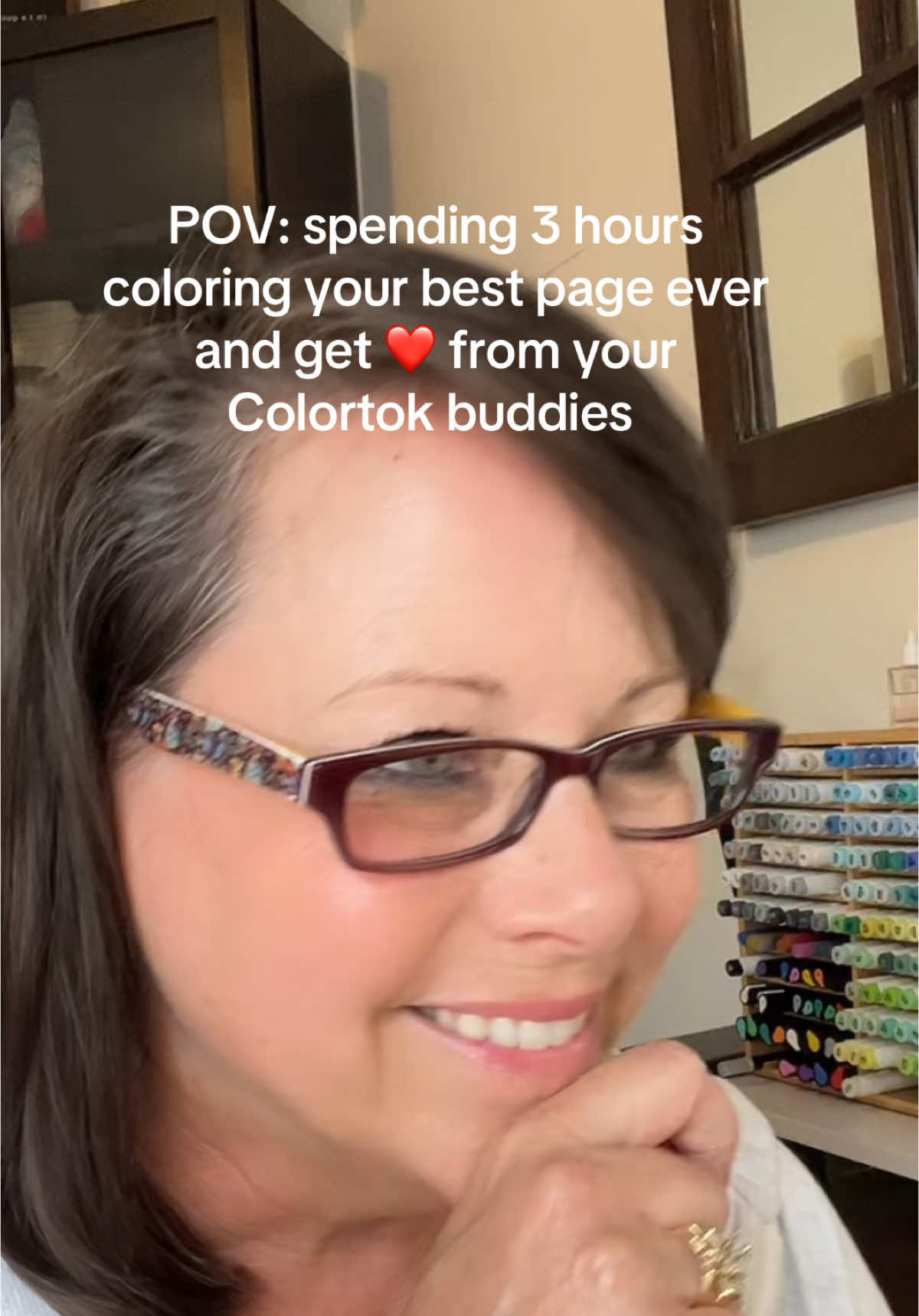 It was worth every minute ❤️ join me for my next coloring livestream where we hang out and color fun greyscale and bold and easy books ❤️  #coloringforadults #colortok #coloringtok #creatorsearchinsights #arttherapy #fypageシ 