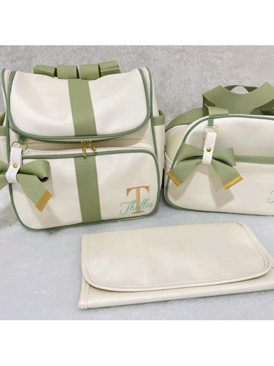 kit bolsa maternidade: uma mala de mão, uma mochila e um trocador! não fique de fora, garanta a sua https://s.shopee.com.br/gDkpqcbmf #mamãebebê#bolsamaternidade#menino#menina