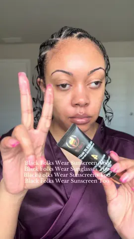 POV: When someone tells you you don’t need sunscreen because you have melanin.  My teacher told me this in elementary. Ummm ma’am Black people need sunscreen too.  #SPF #sunscreen #skincare #blackgirlsunscreen @Black Girl Sunscreen 
